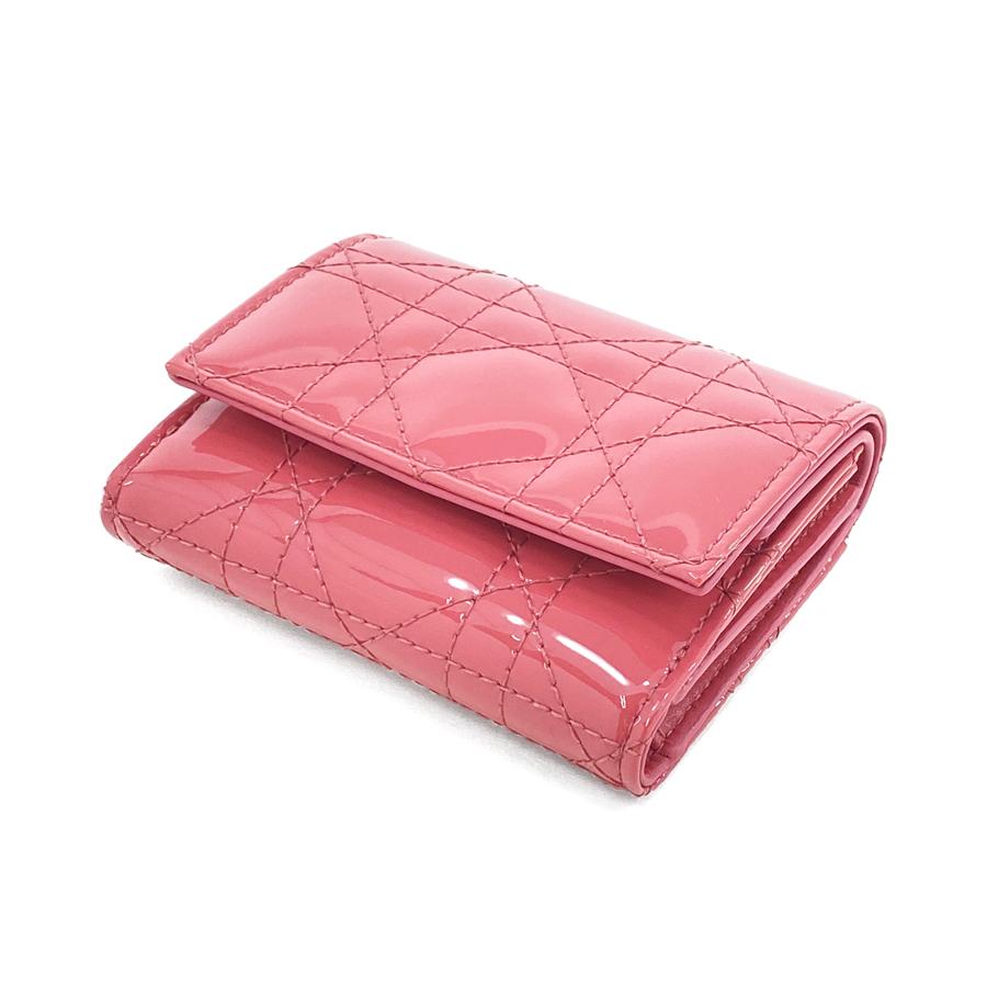 クリスチャンディオール Chiristian Dior 財布 三つ折り レディディオール ロータスウォレット カナージュ パテントレザー ダスティピンク S0181 Ovrb M59p S0181 Ovrb M59p Brand Selection Stage 通販 Yahoo ショッピング