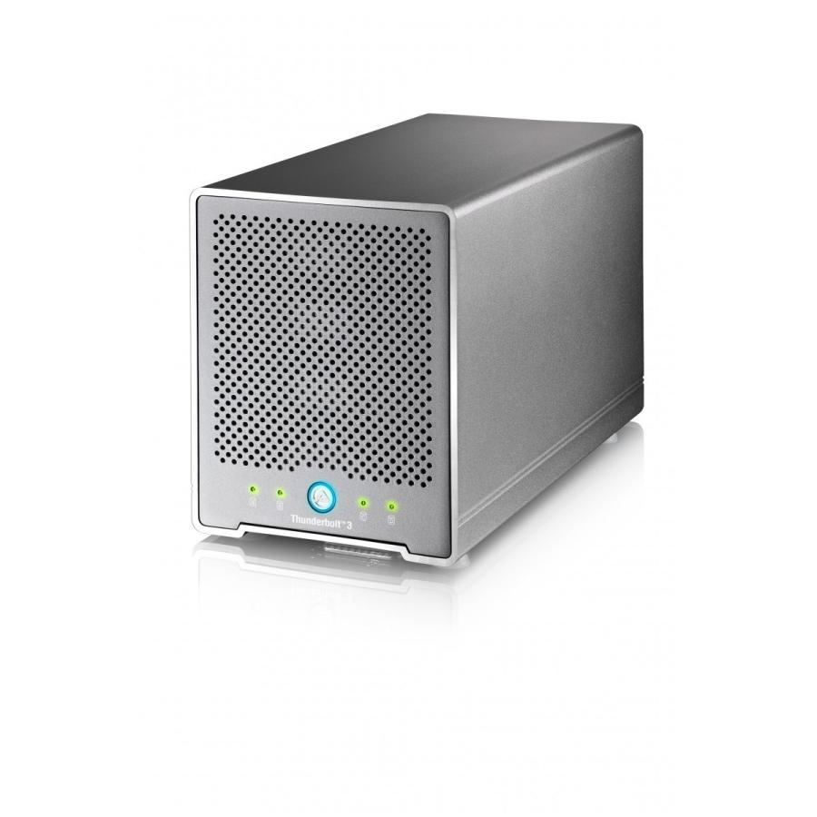 AKiTiO Thunder3 Quad Mini Thunderbolt 3対応 2.5インチドライブ用 4ベイ外付けハードディスクケース （アミュレ
