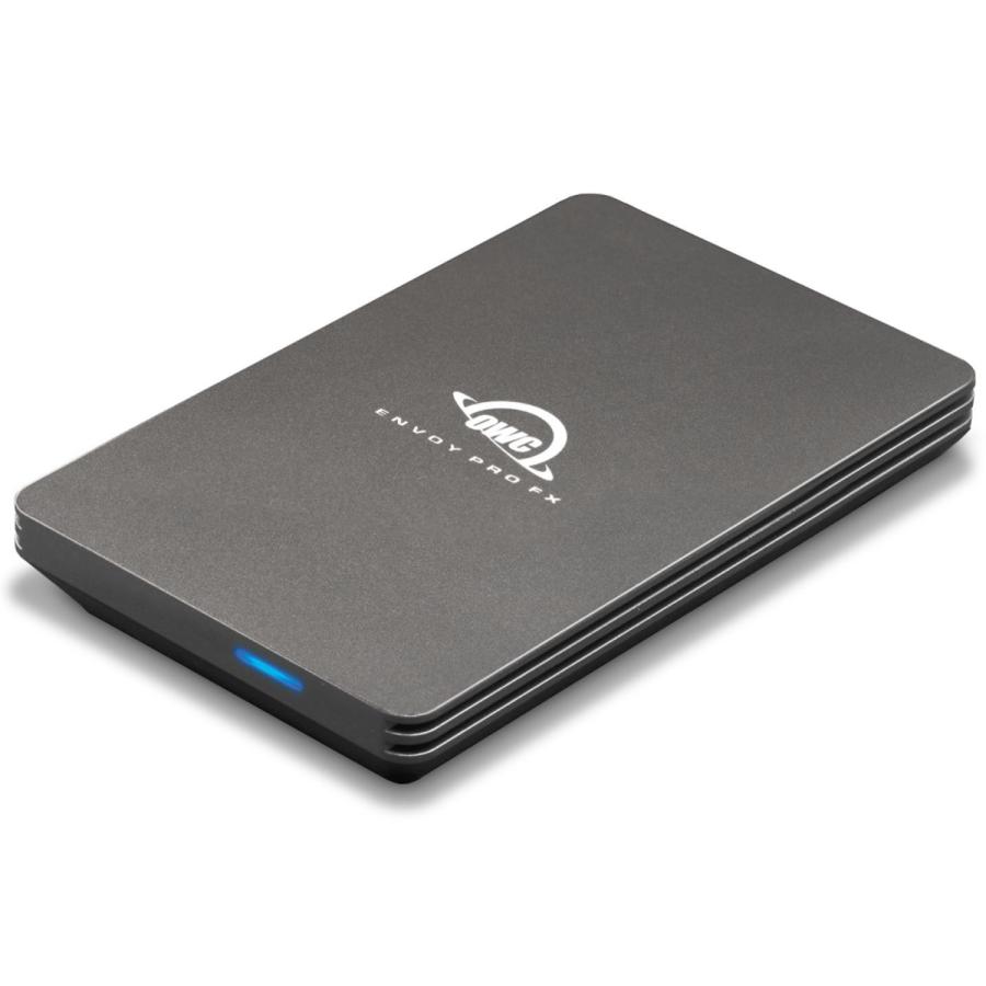防塵・防水・耐衝撃仕様ポータブルSSD OWC Envoy Pro FX 4TB（Thunderbolt 3/USB 3.2 Gen 2両対応 ） | 