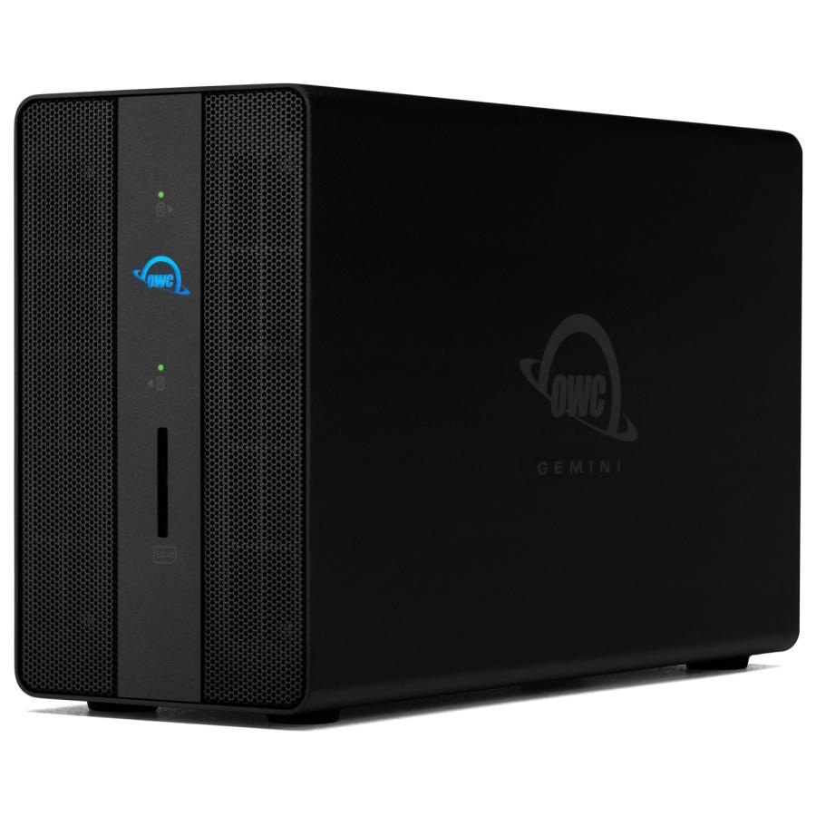2ベイ外付けハードディスクケース OWC Gemini(Thunderbolt 3 2ベイ外付けハードディスクケース OWC Gemini(Thunderbolt 3