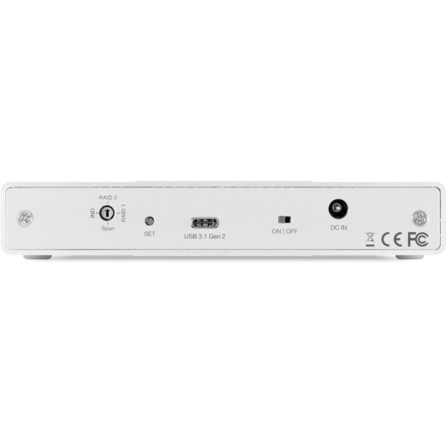 ポータブルハードディスクケース OWC Mercury Elite Pro Dual Mini （USB 3.1 Gen 2対応 RAID機能付き） |  | 02