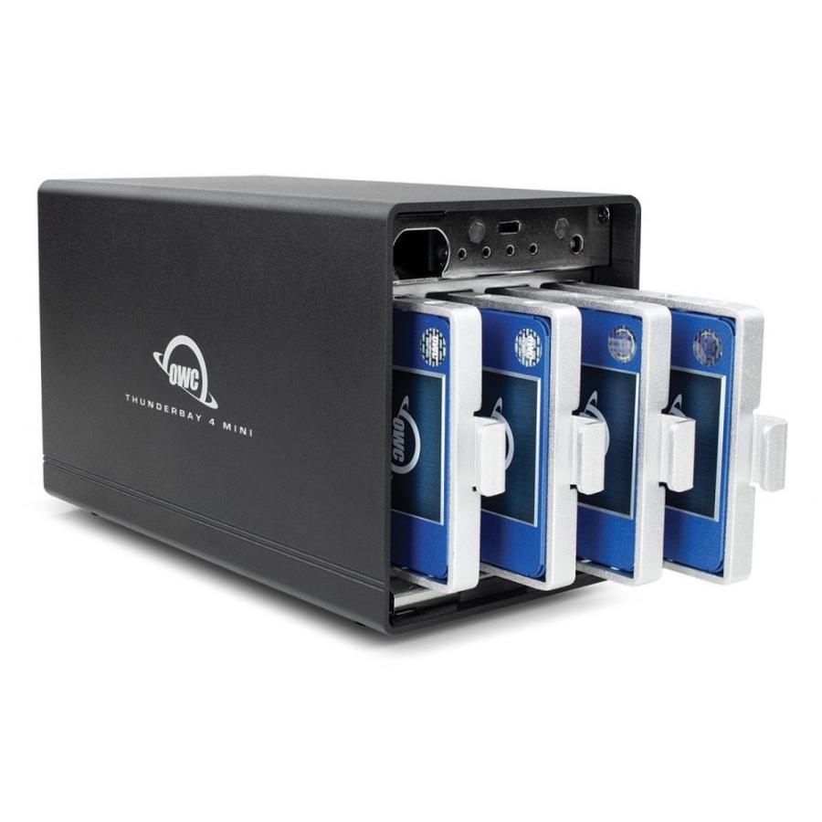 4ベイ外付けハードディスクケース OWC ThunderBay 4 mini（Thunderbolt 