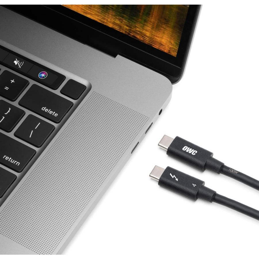 OWC Thunderbolt 4/USB-Cケーブル 2m : アミュレット Yahoo!店