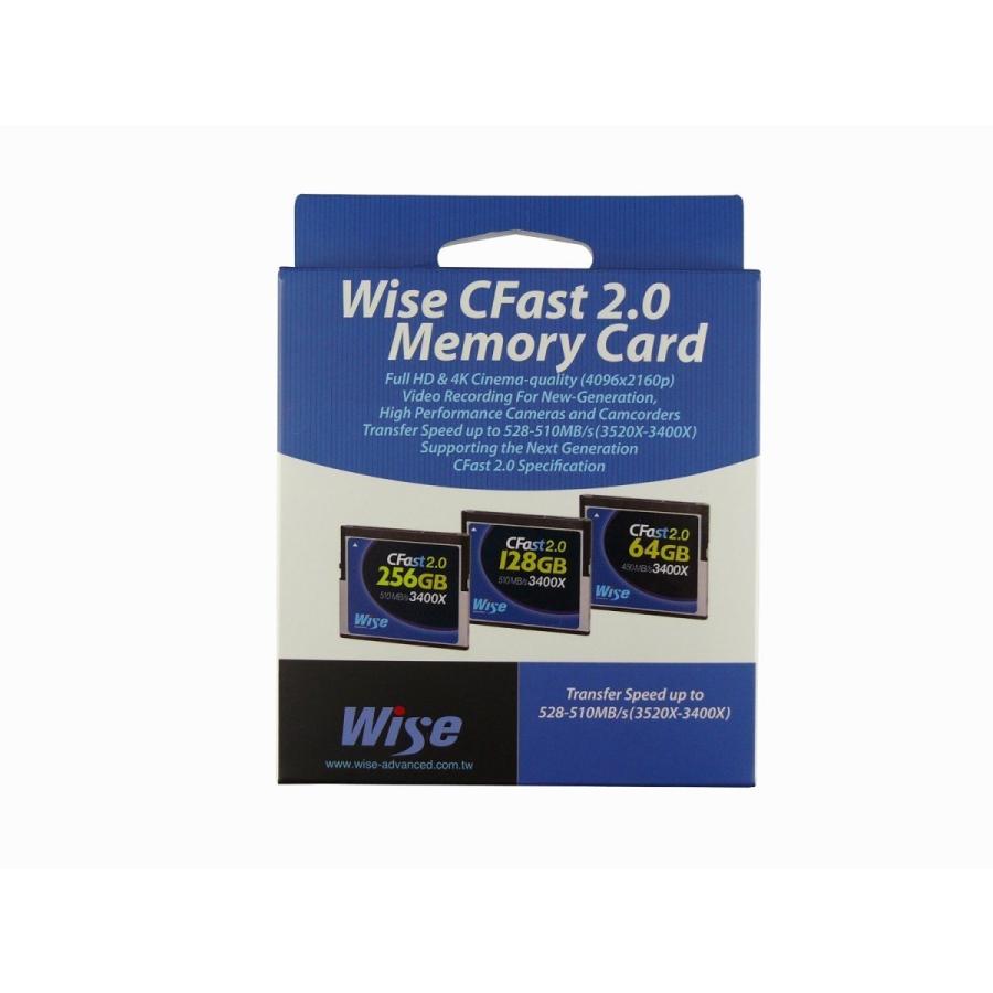 低廉 アミュレット Yahoo 店Wise CFast 2.0 メモリーカード 256GB