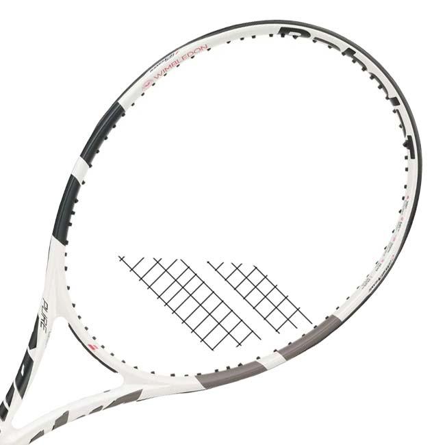 バボラ(Babolat) 2026 Pure Drive Wimbledon ピュアドライブ ウインブルドン (300g) 海外正規品 硬式テニスラケット 101566-100 ホワイト×ブラック(26y8m)[NC] | Babolat