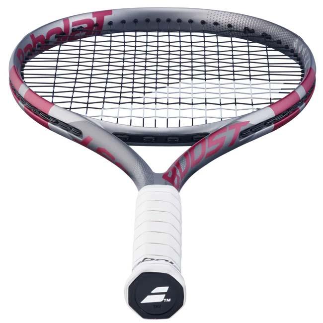 バボラ(Babolat) 2026 BOOST AERO PINK ブーストアエロ ピンク (260g) 海外正規品 硬式テニスラケット 121267-100 グレー×ピンク(26y1m)[NC] | Babolat | 08