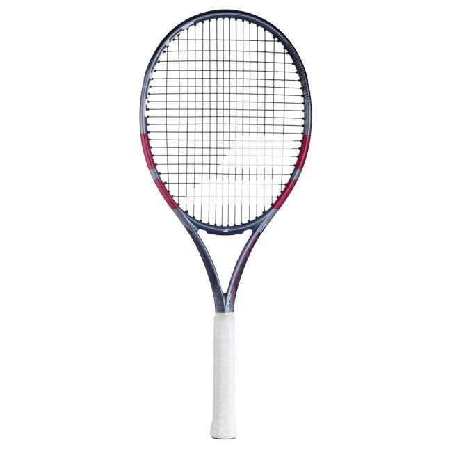 バボラ(Babolat) 2026 EVO AERO LITE PINK エボアエロライト ピンク (260g) 海外正規品 硬式テニスラケット 102565-100 グレー×ピンク(26y1m)[NC] | Babolat | 01