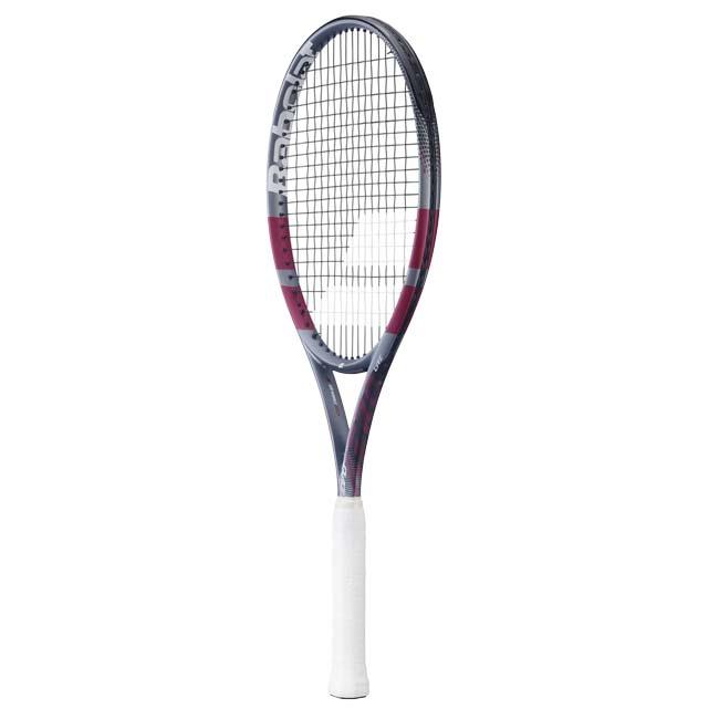 バボラ(Babolat) 2026 EVO AERO LITE PINK エボアエロライト ピンク (260g) 海外正規品 硬式テニスラケット 102565-100 グレー×ピンク(26y1m)[NC] | Babolat | 03