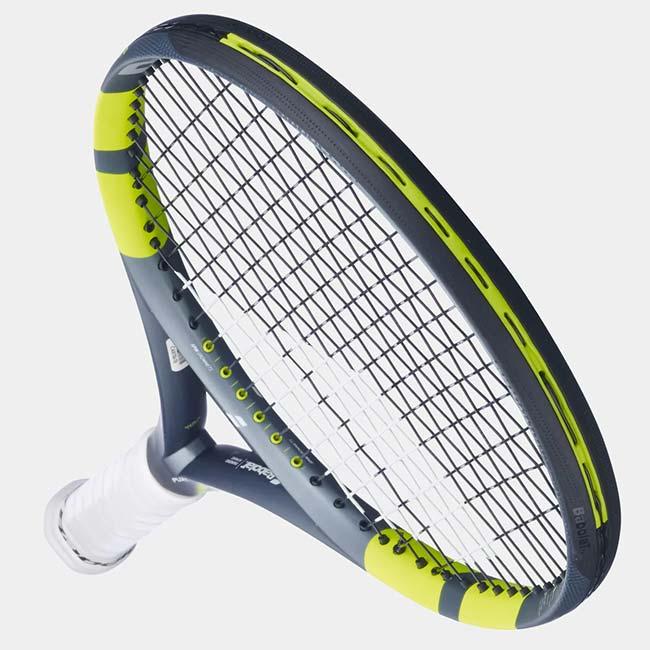バボラ(Babolat) 2026 Pure Aero TEAM ピュアアエロチーム (285g) 海外正規品 硬式テニスラケット 101571-100 グレー×イエロー×ホワイト(26y1m)[NC] | Babolat | 05