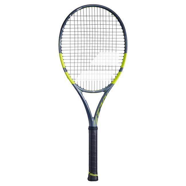0.5インチロング バボラ(Babolat) 2026 Pure Aero＋ ピュアアエロプラス (300g) 海外正規品 硬式テニスラケット 101570-100 グレー×イエロー×WH(26y1m)[NC] | Babolat | 01