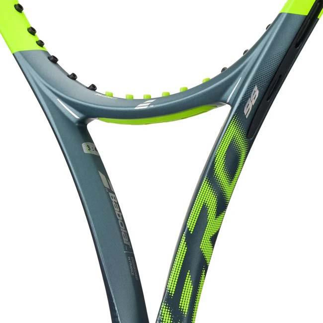 バボラ(Babolat) 2026 Pure Aero 98 ピュアアエロ98 (305g) 海外正規品 硬式テニスラケット 101567-100 グレー×イエロー×ホワイト(26y1m)[NC] | Babolat | 08