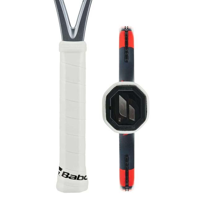 バボラ(Babolat) 2025 PURE STRIKE TEAM ピュアストライク チーム (285g) 海外正規品 硬式テニスラケット 101580-3018 グレー×Nオレンジ(25y8m)[NC] | Babolat | 09