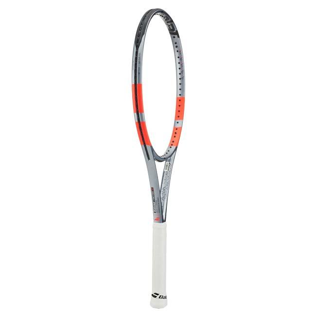 バボラ(Babolat) 2025 PURE STRIKE 100 16×19 ピュアストライク100 16×19 (300g) 海外正規品 硬式テニスラケット 101579-3018 グレー×Nオレンジ(25y8m)[NC] | Babolat | 02