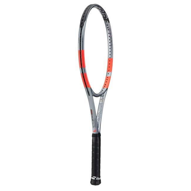 バボラ(Babolat) 2025 PURE STRIKE 100 16×20 ピュアストライク100 16×20 (305g) 海外正規品 硬式テニスラケット 101576-3018 グレー×Nオレンジ(25y8m)[NC] | Babolat | 02