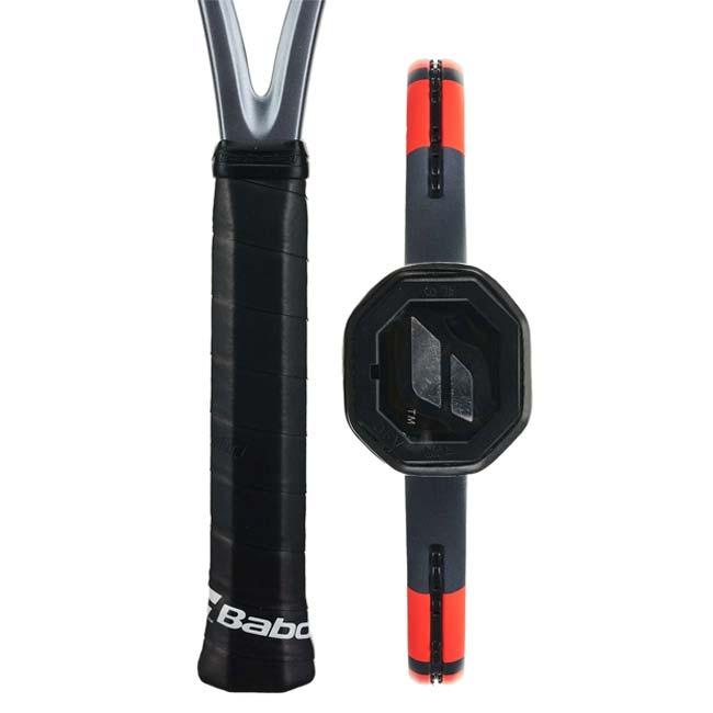 バボラ(Babolat) 2025 PURE STRIKE 98 18×20 ピュアストライク98 18×20 (305g) 海外正規品 硬式テニスラケット 101578-3018 グレー×Nオレンジ(25y8m)[NC] | Babolat | 09