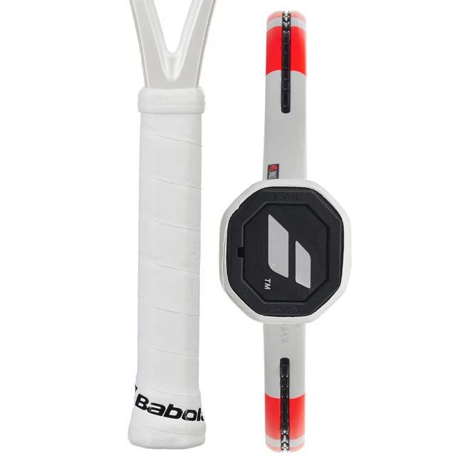 バボラ(Babolat) 2024 PURE STRIKE TEAM ピュアストライク チーム (285g) 海外正規品 硬式テニスラケット 101522-323 ホワイト×レッド×BK(24y2m)[NC]｜amuse37｜10