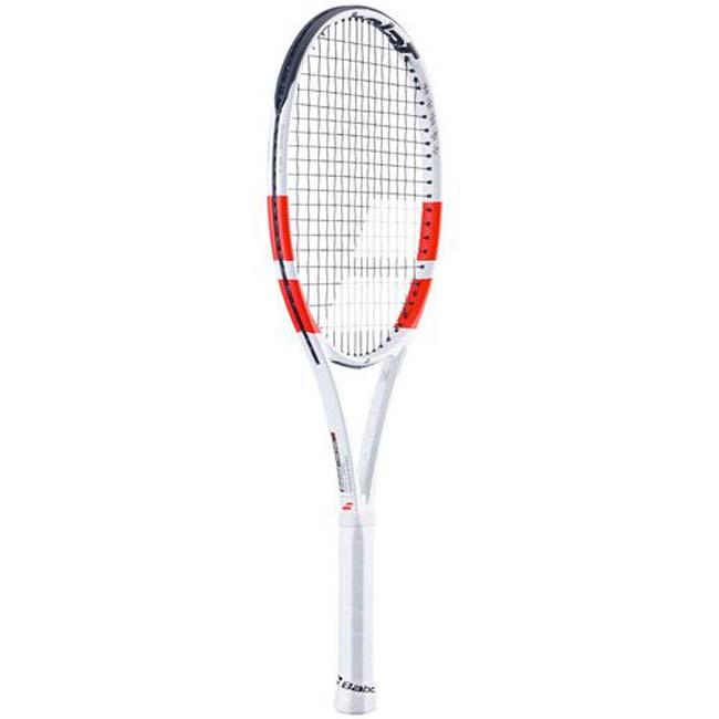 バボラ(Babolat) 2024 PURE STRIKE 100 ピュアストライク100 (300g) 海外正規品 硬式テニスラケット 101520-323 ホワイト×レッド×BK(24y2m)[NC]｜amuse37｜03