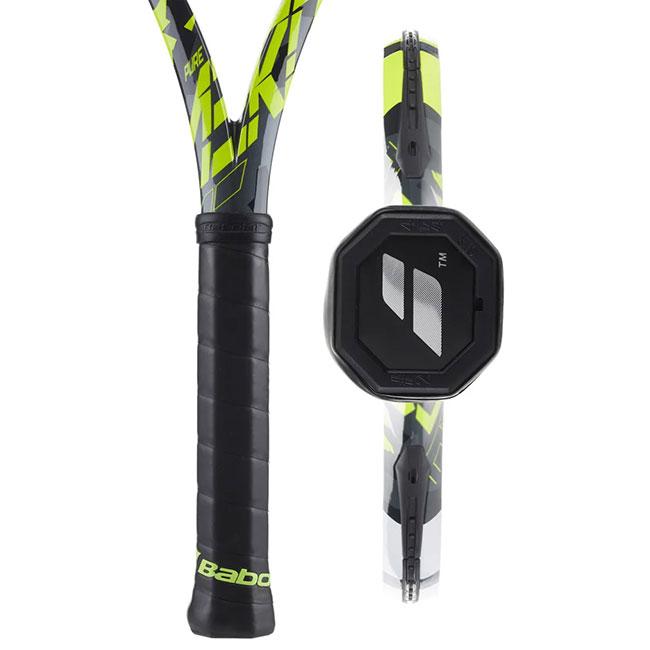 バボラ(Babolat) 2023 Pure Aero ピュアアエロ (300g) 海外正規品 硬式ラケット 101479-370 グレー×イエロー×WH(22y11m)[NC]｜amuse37｜08