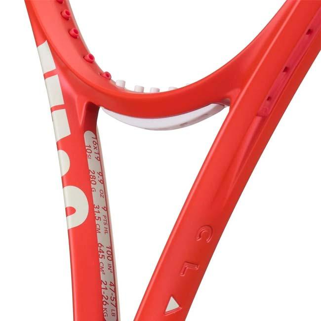 ウィルソン(Wilson) 2026 CLASH 100L V3 REVERSE クラッシュ100 ライト V3.0 リバース (280g) 海外正規品 硬式テニスラケット WR210811U レッド(26y1m)[NC] | Wilson | 05