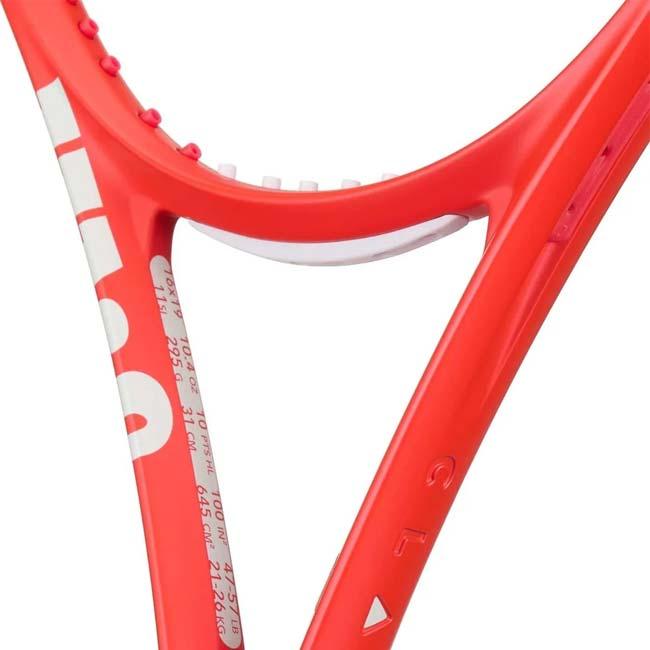 ウィルソン(Wilson) 2026 CLASH 100 V3 REVERSE クラッシュ100 V3.0 リバース (295g) 海外正規品 硬式テニスラケット WR210711U レッド(26y1m)[NC] | Wilson | 05