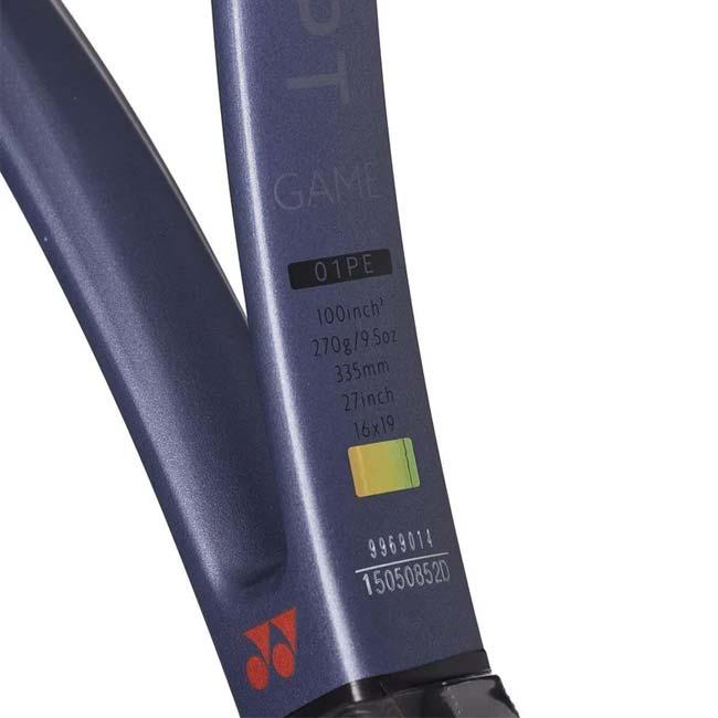 海外限定発売270gモデル ヨネックス(YONEX) 2025 パーセプト ゲーム(270g) 海外正規品 硬式テニスラケット 01PEGGE-472 Mナイトネイビーブルー(25y10m)[NC] | YONEX | 08