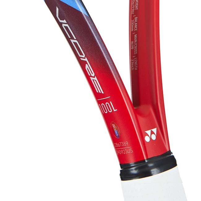 ヨネックス(YONEX) 2023 VCORE100L Vコア100 ライト (280g) 海外正規品 硬式テニスラケット 07VC100LYX-651 スカーレット(23y4m)NC | YONEX | 07