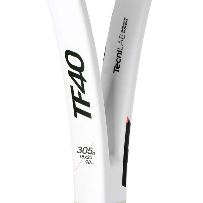 テクニファイバー(Tecnifibre) 2024 TF40 ティーエフフォーティ 18M 18×20 v3(305g) 海外正規品 硬式テニスラケット 14TF44058ホワイト(24y10m)NC | Tecnifibre | 03