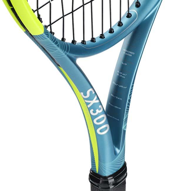 ダンロップ(DUNLOP) 2025 SX300 エスエックス300 (300g) 海外正規品 硬式テニスラケット DS22501ティール×イエロー(25y1m)[NC] | ダンロップスポーツ | 04
