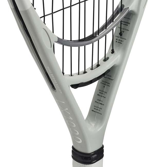 ダンロップ(DUNLOP) 2024 LX1000 エルエックス1000 (255g) 海外正規品 硬式テニスラケット DS22408 グレー×ゴールド(24y8m)NC | ダンロップスポーツ | 04