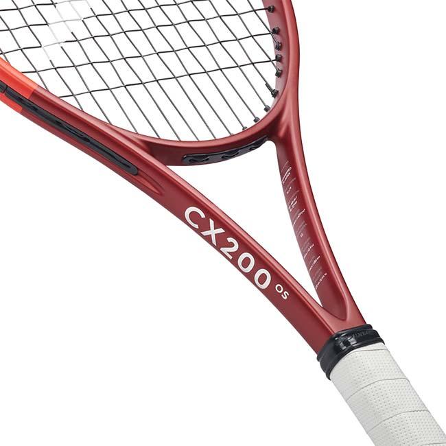 ダンロップ(DUNLOP) 2024 CX 200 OS シーエックス 200 OS (295g) 海外正規品 硬式テニスラケット DS22404-レッド×ブラック(24y1m)NC | ダンロップスポーツ | 09