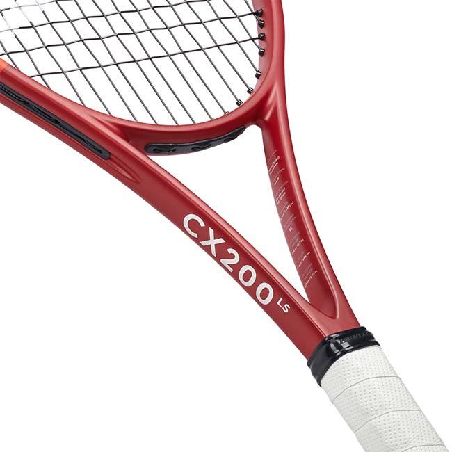 CX200 LS レッド 硬式テニスラケット2024 ダンロップスポーツ ダンロップ(DUNLOP) 2024 CX 200 LS シー