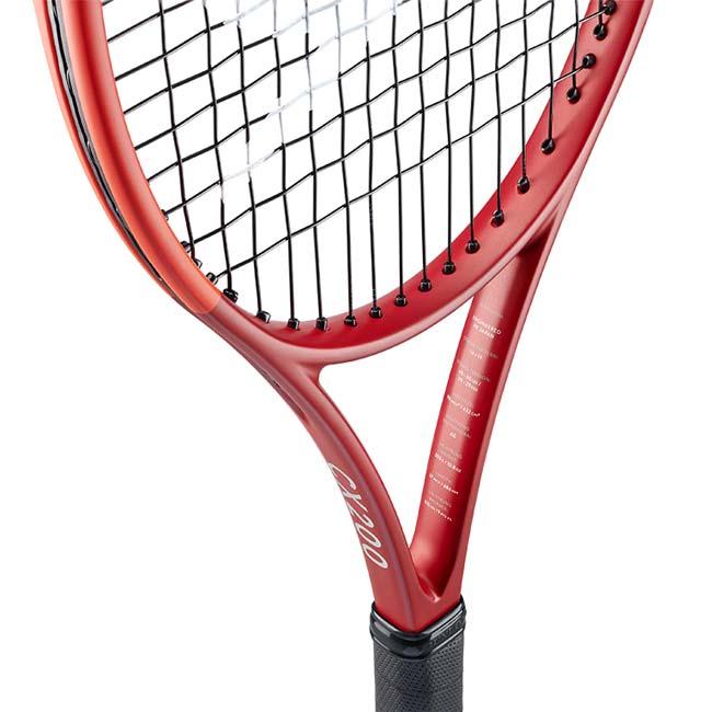 ダンロップ(DUNLOP) 2024 CX 200 シーエックス 200 (305g) 海外正規品 硬式テニスラケット DS22402-レッド×ブラック(24y1m)NC | ダンロップスポーツ | 08