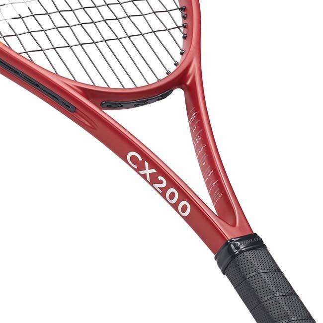 ダンロップ(DUNLOP) 2024 CX 200 シーエックス 200 (305g) 海外正規品 硬式テニスラケット DS22402-レッド×ブラック(24y1m)NC | ダンロップスポーツ | 09