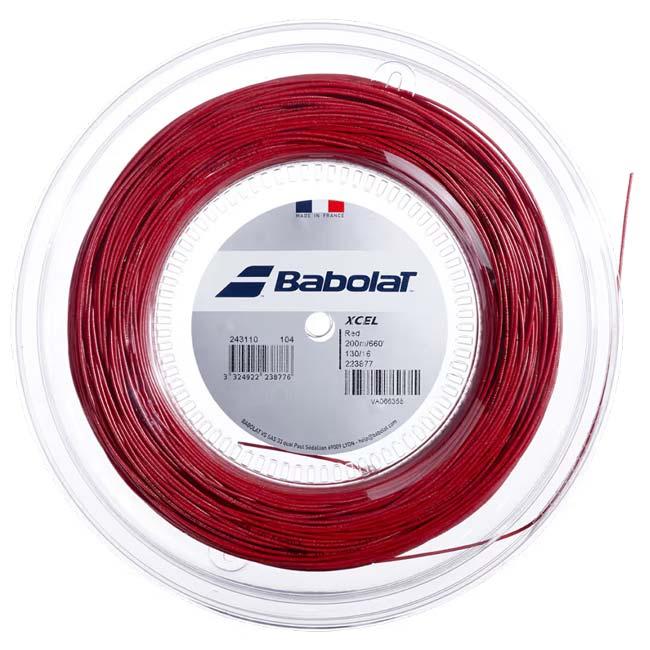 バボラ(Babolat) Xcel エクセル (125／130) 200Mロール 硬式テニス マルチフィラメントガット 243110 | Babolat | 11