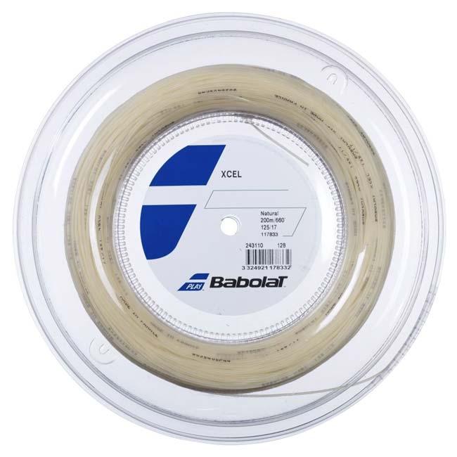 バボラ(Babolat) Xcel エクセル (125／130) 200Mロール 硬式テニス マルチフィラメントガット 243110 | Babolat | 02