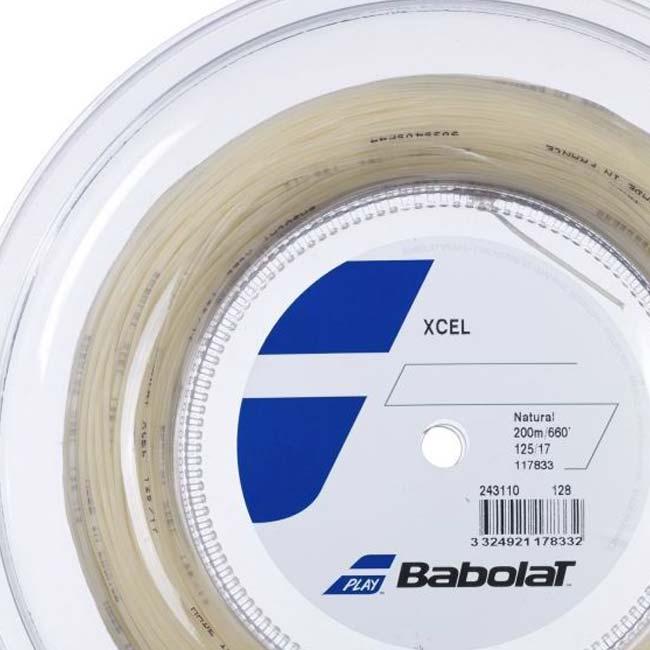 バボラ(Babolat) Xcel エクセル (125／130) 200Mロール 硬式テニス マルチフィラメントガット 243110 | Babolat | 03