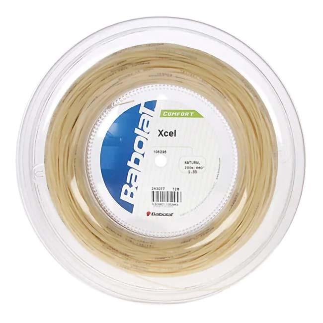バボラ(Babolat) Xcel エクセル 1.35mm 200Mロール 硬式テニス マルチフィラメントガット 243110 ナチュラル(25y12m) | Babolat