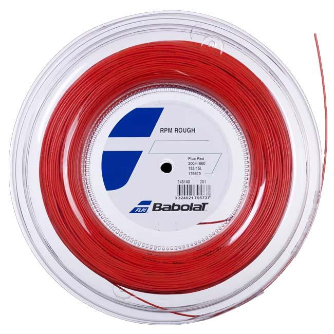 バボラ(Babolat) RPMラフ (旧 RPMブラストラフ) RPM ROUGH (125／130／135) 200 Mロール 硬式テニス ポリエステルガット (20y7m) | Babolat | 06