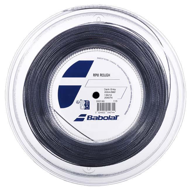 バボラ(Babolat) RPMラフ (旧 RPMブラストラフ) RPM ROUGH (125／130／135) 200 Mロール 硬式テニス ポリエステルガット (20y7m) | Babolat | 08