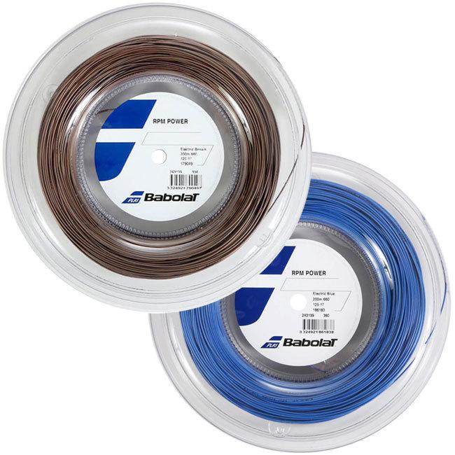 ドミニク・ティエム使用 バボラ(Babolat) RPMパワー POWER (125／130) 200Mロール 硬式テニスガット ポリエステル ガット 243139 | Babolat