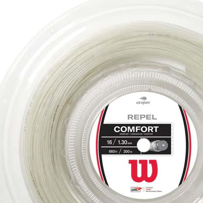 ウィルソン(Wilson) REPEL 16 リペル16 1.30mm US OPEN 200Ｍロール 硬式テニス マルチフィラメントガット WR831250116 ナチュラル(25y7m) | Wilson | 01