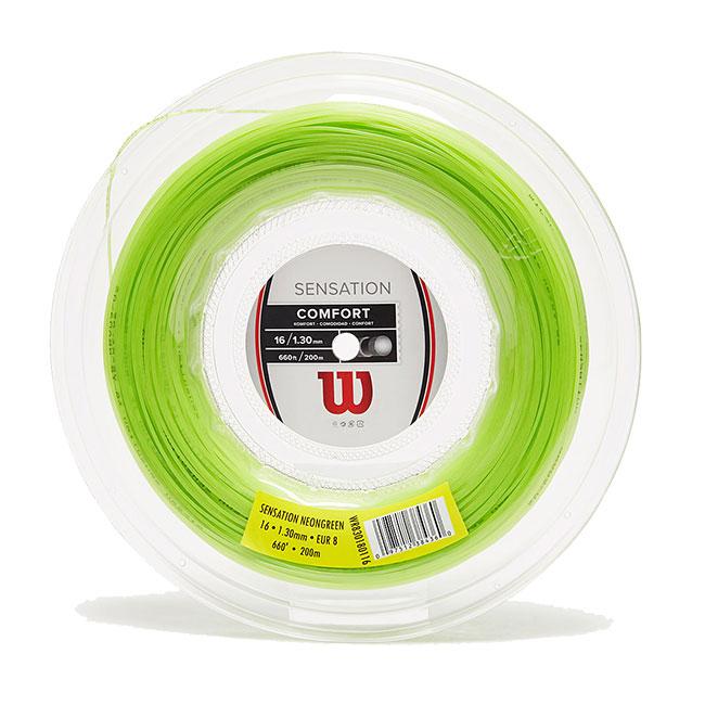 ウィルソン(Wilson) センセーション 17(1.25mm)16(1.30mm)15(1.35mm) 200Mロール 硬式テニスガット マルチフィラメント WR8301801-ネオングリーン(20y7m) :020029994:アミュゼスポーツ - 通販 - Yahoo!ショッピング ウィルソン(Wilson) センセーション 17(1.25mm)16(1.30mm)15(1.35mm) 200Mロール 硬式テニスガット マルチフィラメント WR8301801-ネオングリーン(20y7m) :020029994:アミュゼスポーツ - 通販 - Yahoo!ショッピング