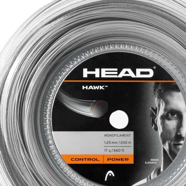 ヘッド(HEAD) HAWK ホーク (1.20mm／1.25mm／1.30mm) 200Mロール 硬式テニスガットポリエステルガット 281113(15y8m) | HEAD | 03