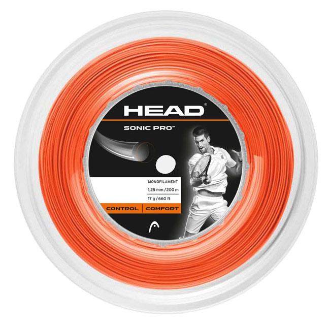 ヘッド ソニックプロ(1.25mm／1.30mm) 200Mロール 硬式テニス ポリエステル ガットHead Sonic Pro (1.25／1.30) 281128 | HEAD | 04