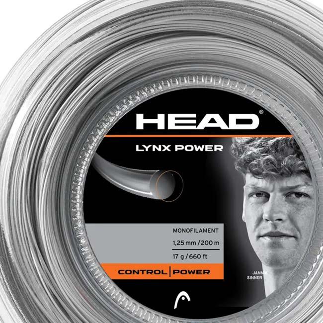 ヘッド(HEAD) Lynx Power リンクス パワー 1.25／1.30mm 200M 硬式テニス ポリエステルガット 281056-SI シルバー(26y4m) | HEAD | 01