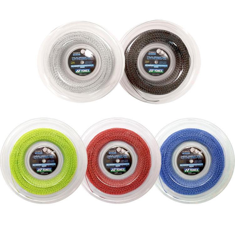 国内未発売カラー有り ヨネックス(YONEX) ダイナワイヤー(1.25／1.30mm)200Mロール 硬式テニスナイロンモノフィラメントガット TDW125-2／130-2 並行輸入品 | YONEX