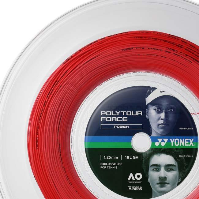 ヨネックス(YONEX) POLY TOUR FORCE ポリツアーフォース 1.20mm／1.25mm／1.30mm 200Mロール 硬式テニス ポリエステルガット 国内正規品 PTF(26y1m) | YONEX | 06