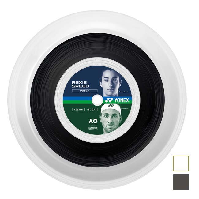 ヨネックス(YONEX) REXIS SPEED レクシススピード 1.25mm／1.30mm 200Mロール 硬式テニス マルチフィラメントガット 国内正規品 TRSP125R2／TRSP130R2(24y11m) | YONEX