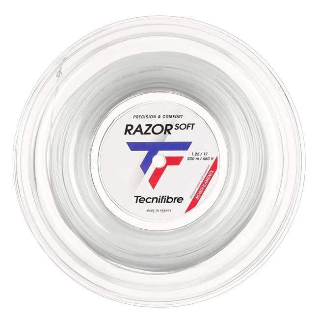 テクニファイバー(Tecnifibre) 2023 RAZOR SOFT レーザーソフト (120／125／130) 200Mロール 硬式テニス ポリエステルガット 04RRAS(23y4m) | Tecnifibre | 08