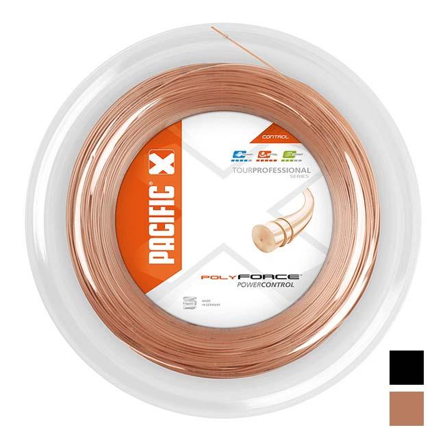 パシフィック(Pacific) POLY FORCE ポリフォース (1.20／1.24／1.29mm) 200Mロール 硬式テニス ポリエステルガット 国内正規代理店商品(25y4m) | 